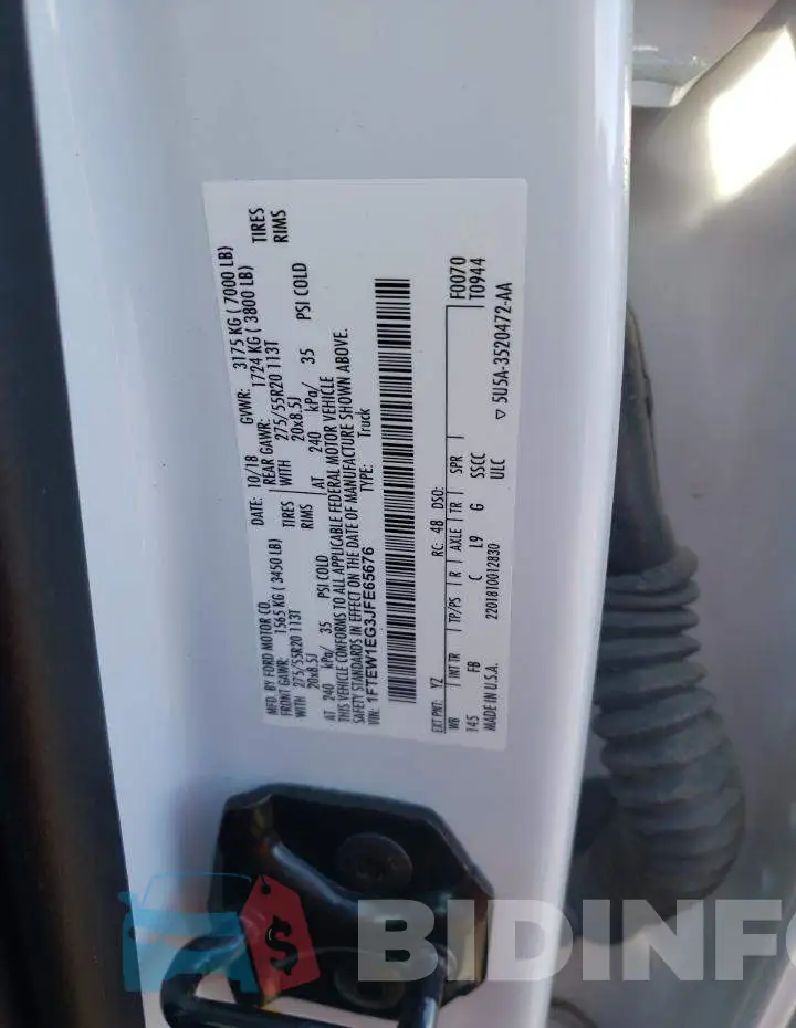 1FTEW1EG3JFE65676 Photo# 12