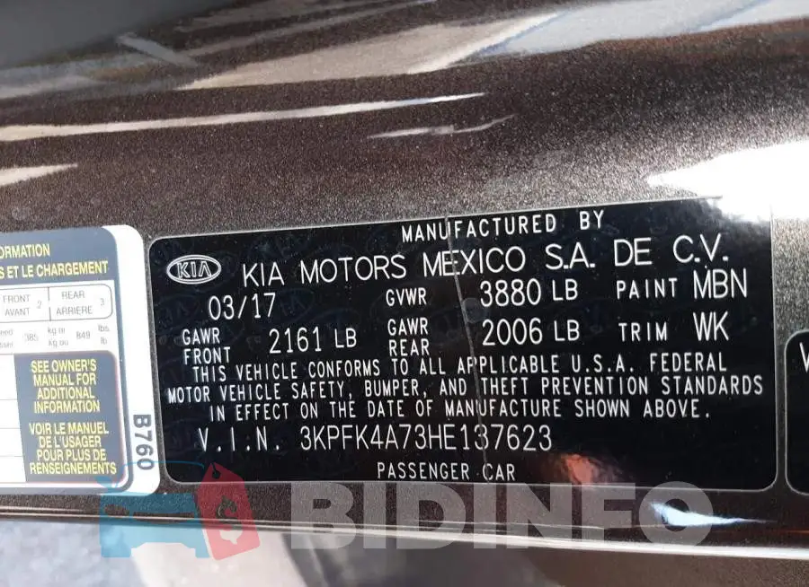 3KPFK4A73HE137623 Photo# 13