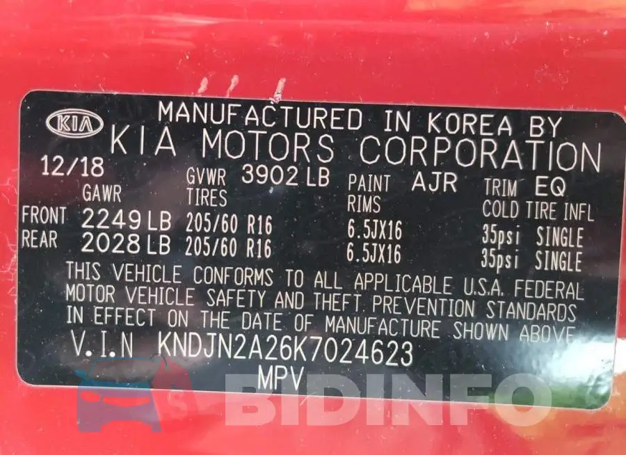 KNDJN2A26K7024623 Photo# 13
