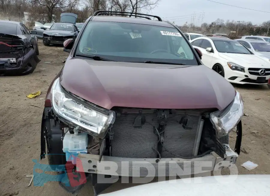 5TDZARFH7JS034781 Photo# 5