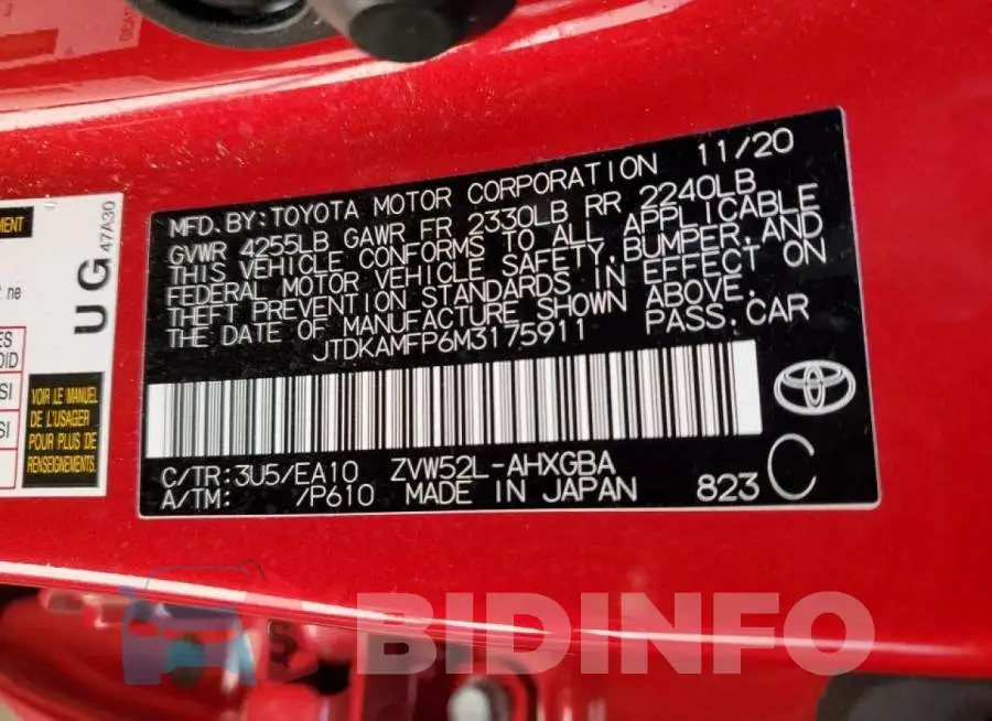 JTDKAMFP6M3175911 Photo# 12