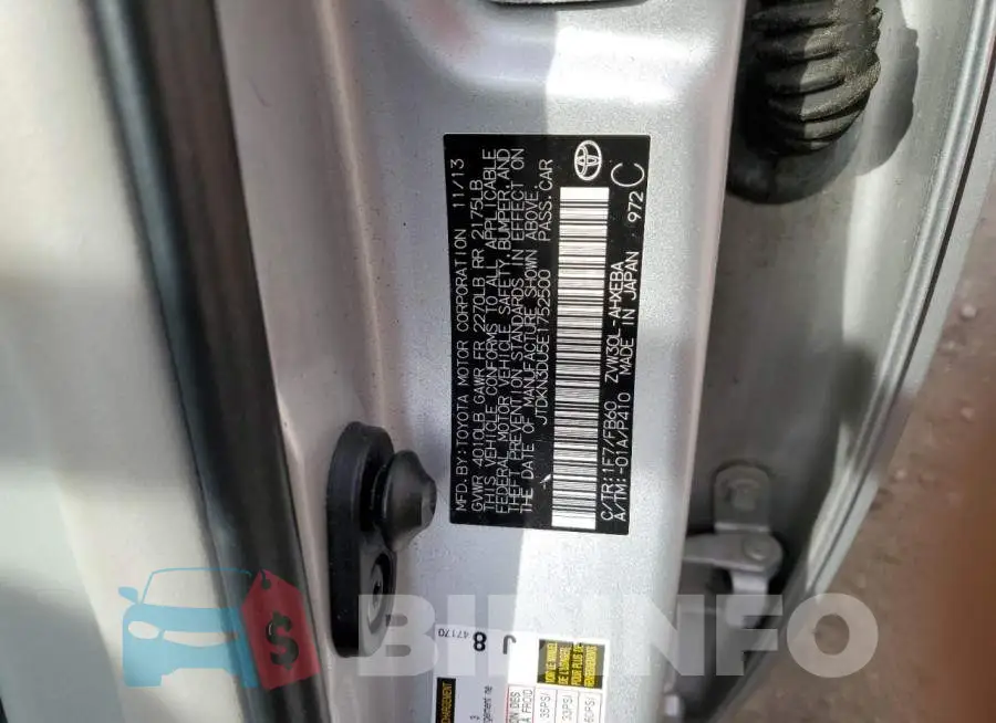 JTDKN3DU5E1752500 Photo# 12