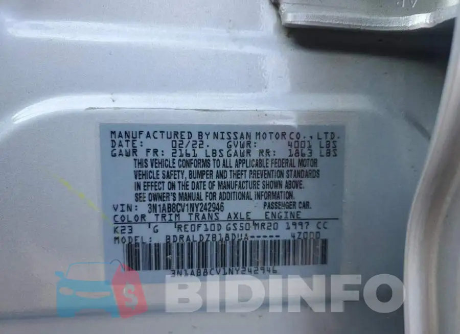 3N1AB8CV1NY242946 Photo# 12