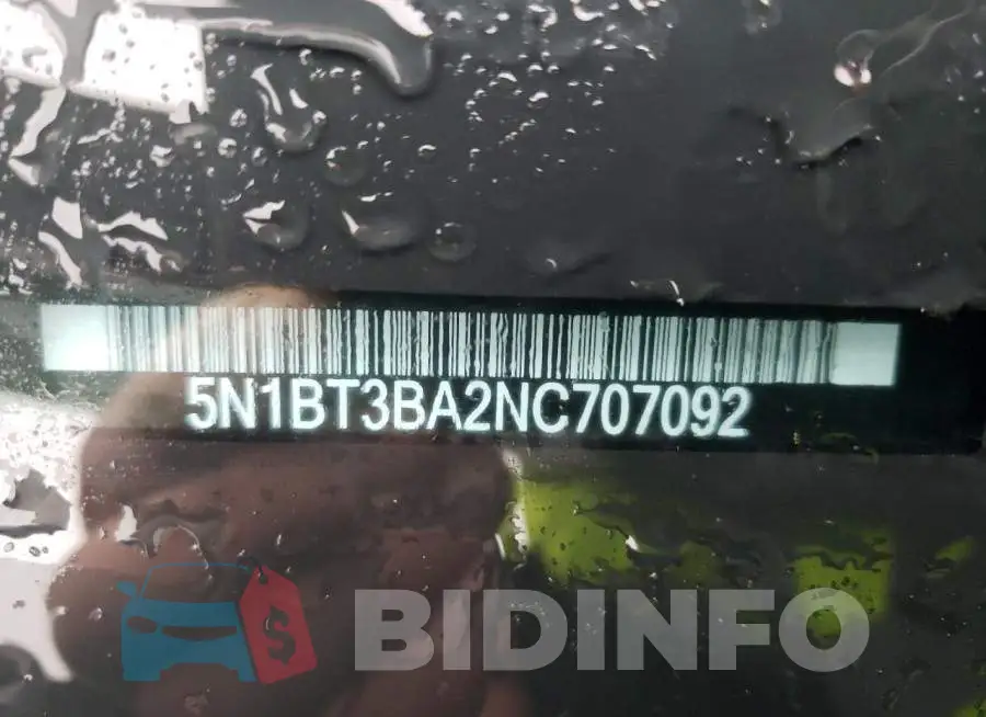 5N1BT3BA2NC707092 Photo# 14