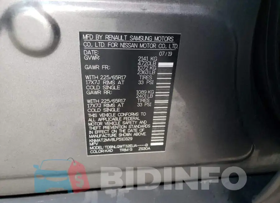 KNMAT2MV8LP510329 Photo# 13