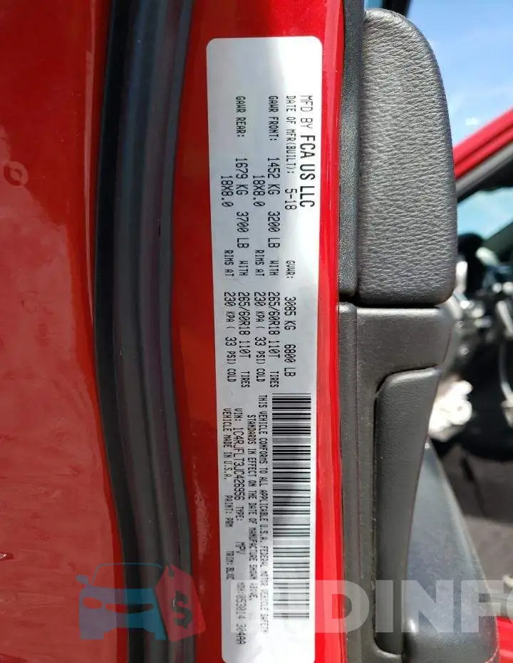 1C4RJFLT3JC426956 Photo# 10