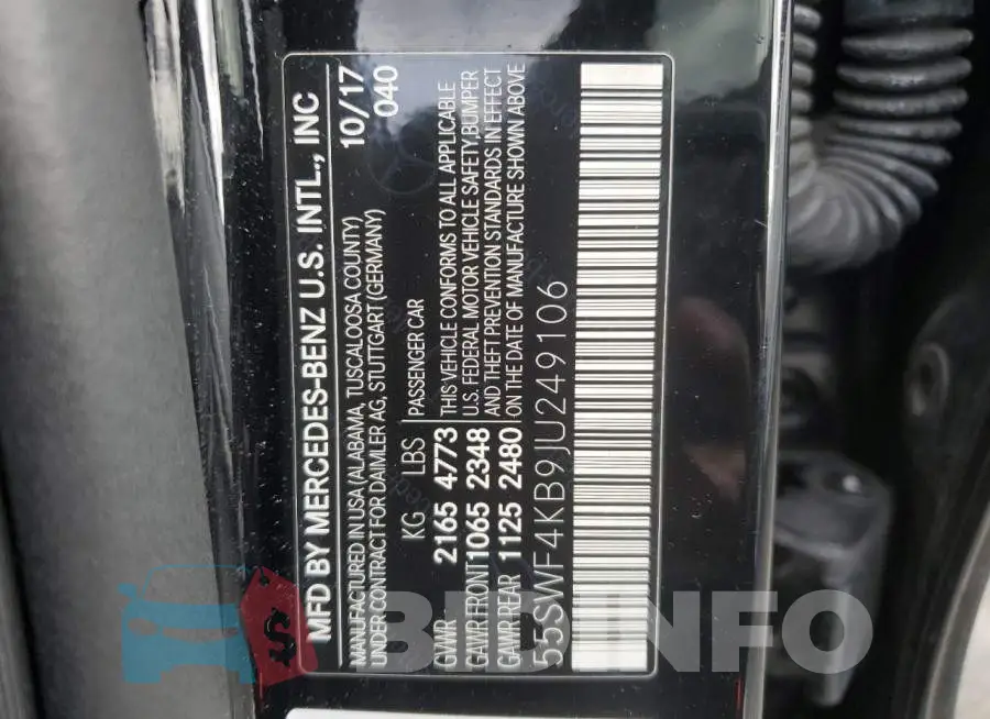55SWF4KB9JU249106 Photo# 12