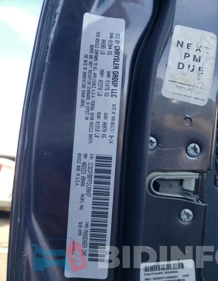1C3CDFBB7FD129037 Photo# 12