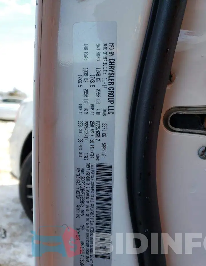 3C4PDCAB4FT559678 Photo# 13