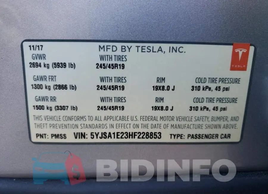 5YJSA1E23HF228853 Photo# 12