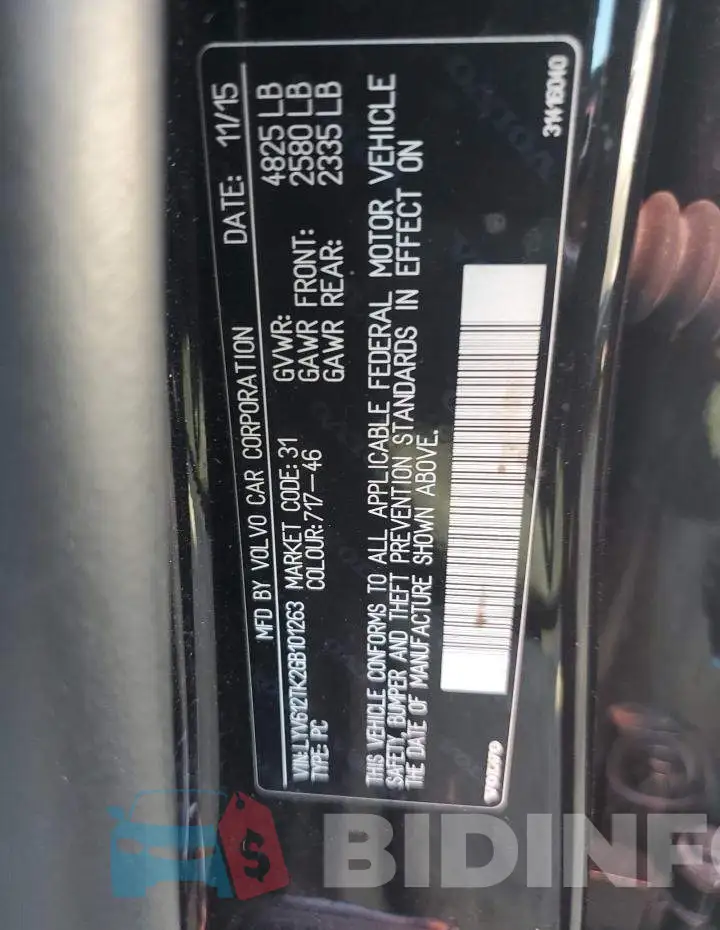 LYV612TK2GB101263 Photo# 12