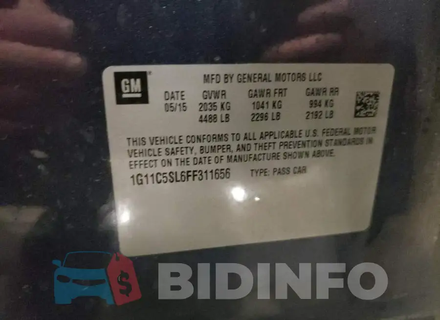 1G11C5SL6FF311656 Photo# 12