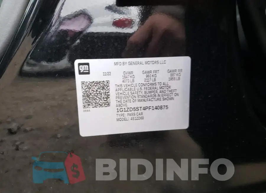 1G1ZD5ST4PF140875 Photo# 12