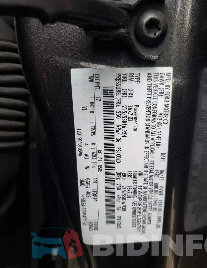 1FADP3F20FL324781 Photo# 12
