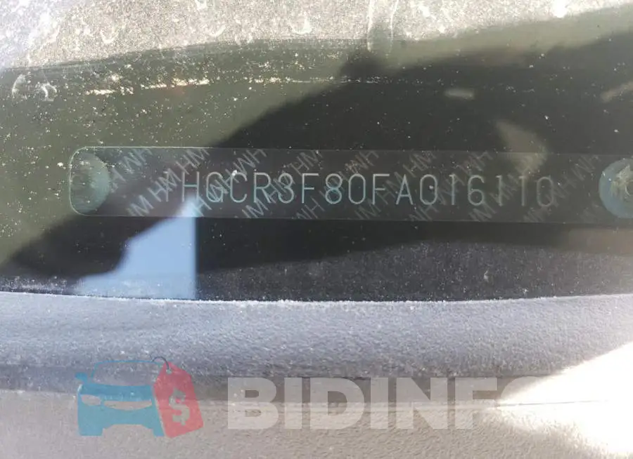1HGCR3F80FA016110 Photo# 13