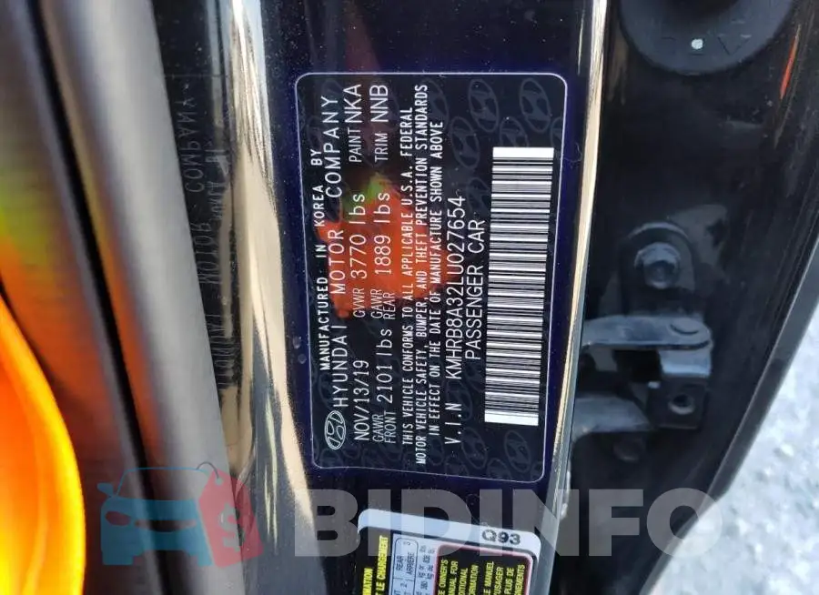 KMHRB8A32LU027654 Photo# 12