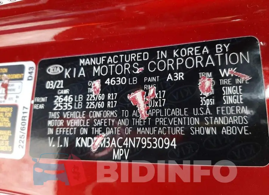KNDPM3AC4N7953094 Photo# 12