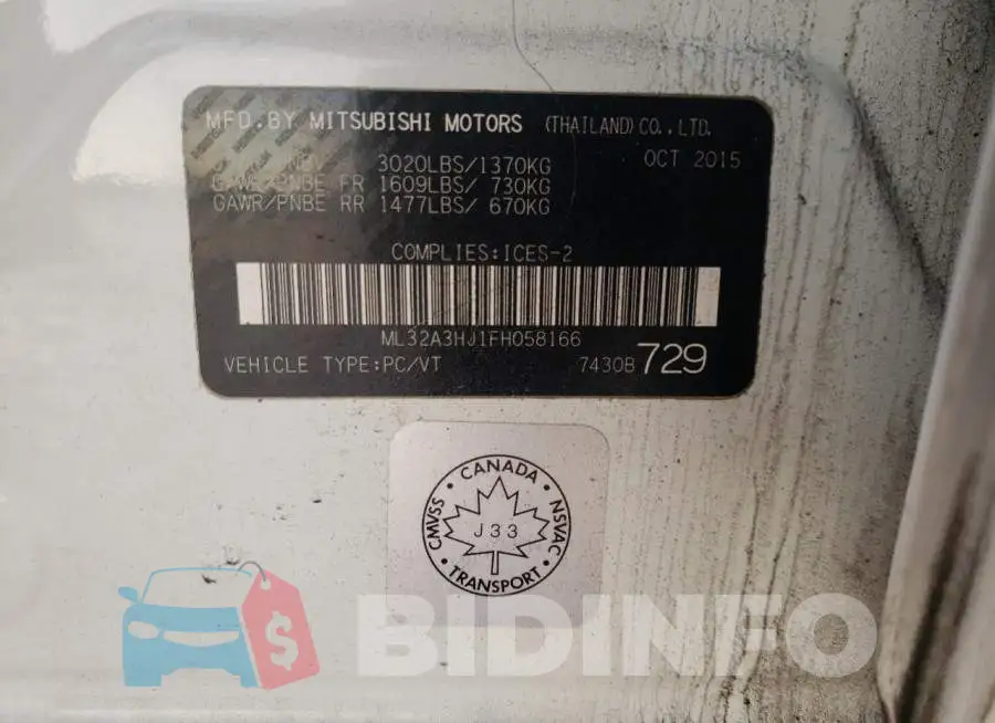 ML32A3HJ1FH058166 Photo# 13
