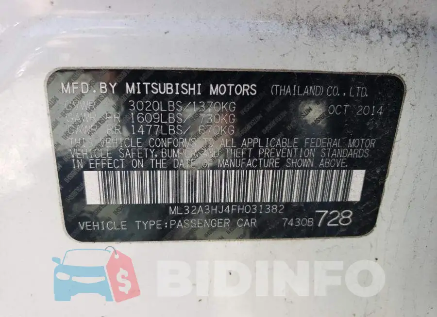 ML32A3HJ4FH031382 Photo# 13