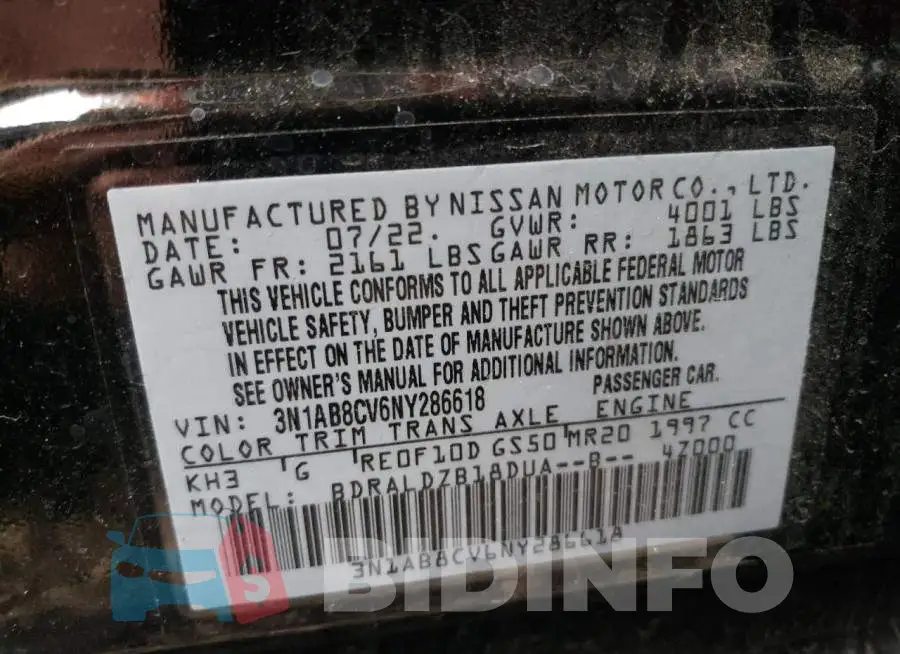 3N1AB8CV6NY286618 Photo# 12
