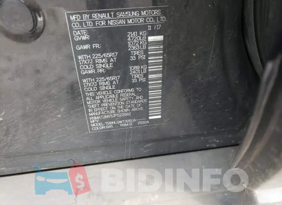 KNMAT2MV1JP523582 Photo# 13