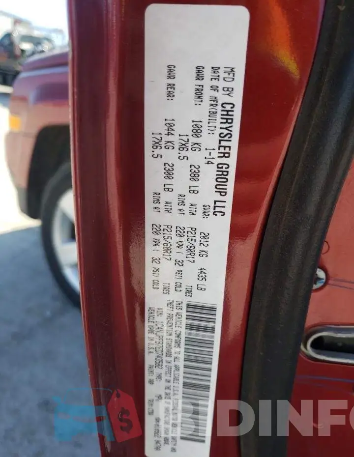 1C4NJPFB7ED743582 Photo# 13