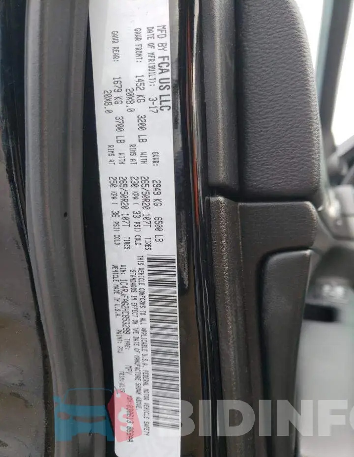 1C4RJFAG2HC853299 Photo# 13