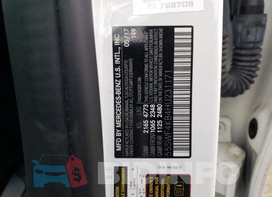 55SWF4KB4HU231171 Photo# 12