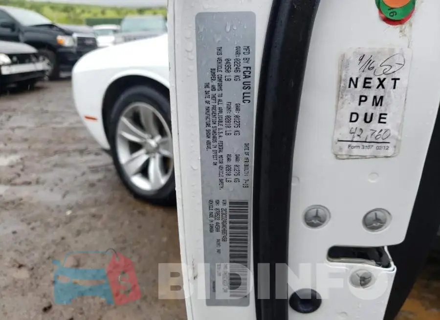 2C3CDZAGXKH687458 Photo# 12