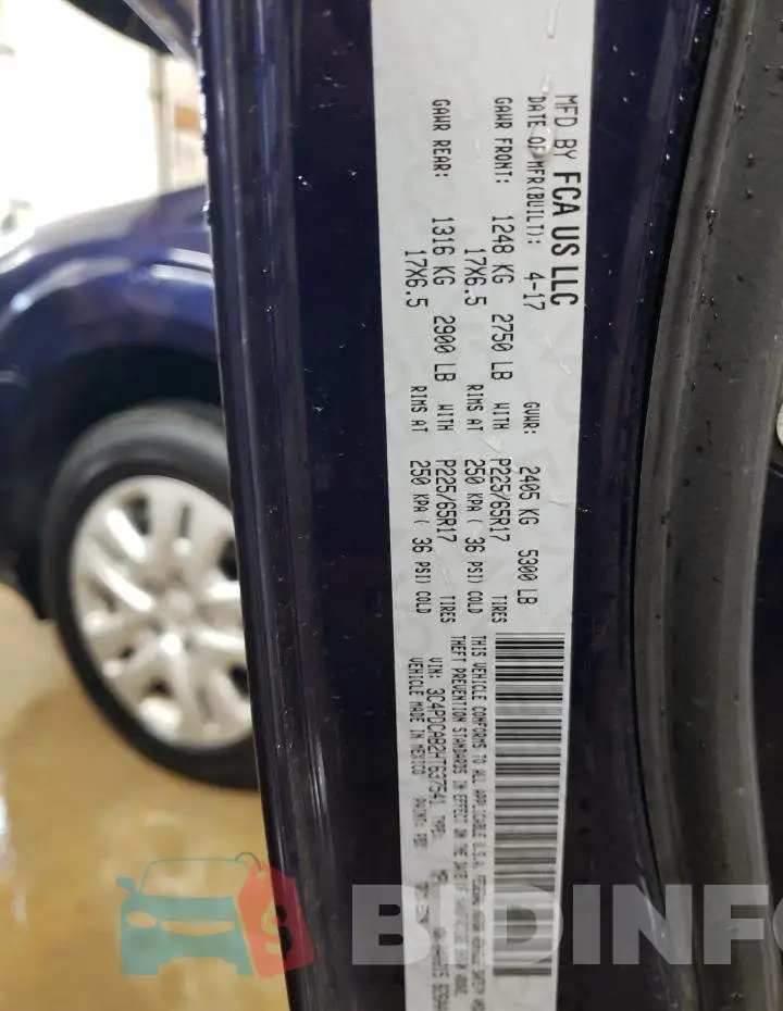 3C4PDCAB2HT637541 Photo# 13