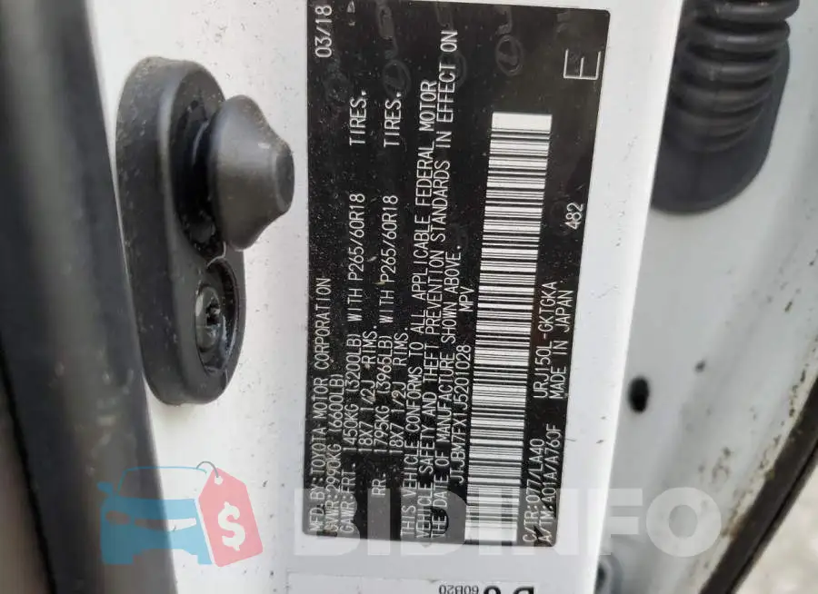 JTJBM7FX1J5201028 Photo# 12
