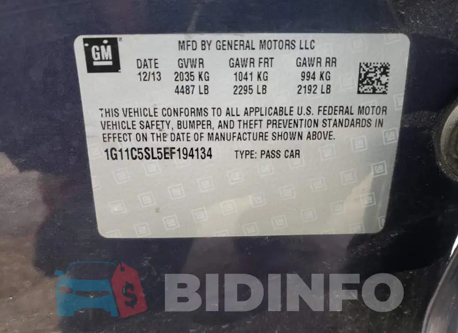 1G11C5SL5EF194134 Photo# 10