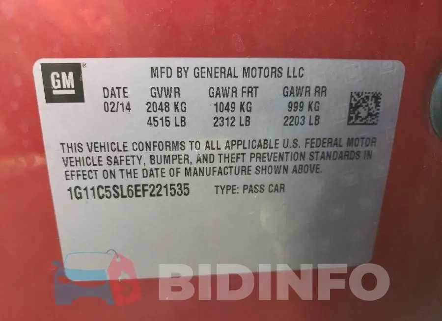 1G11C5SL6EF221535 Photo# 12