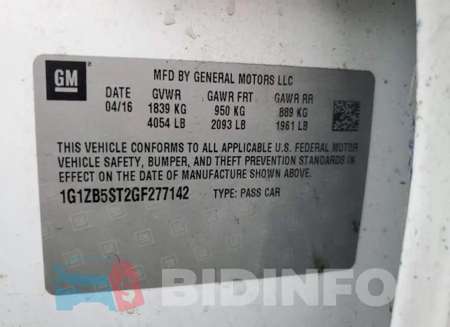 1G1ZB5ST2GF277142 Photo# 13