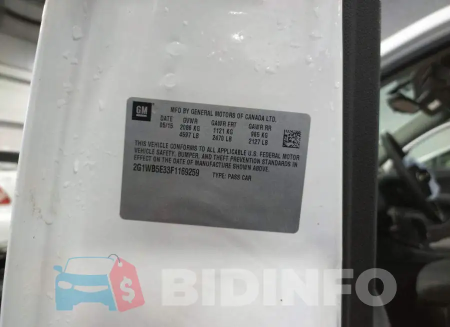 2G1WB5E33F1169259 Photo# 13