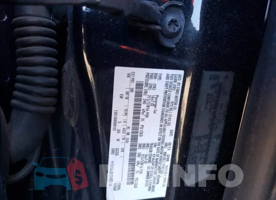 1FADP3F2XEL129589 Photo# 12