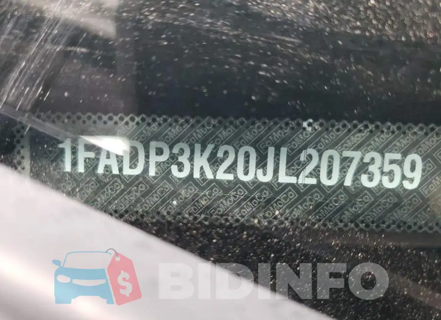 1FADP3K20JL207359 Photo# 13