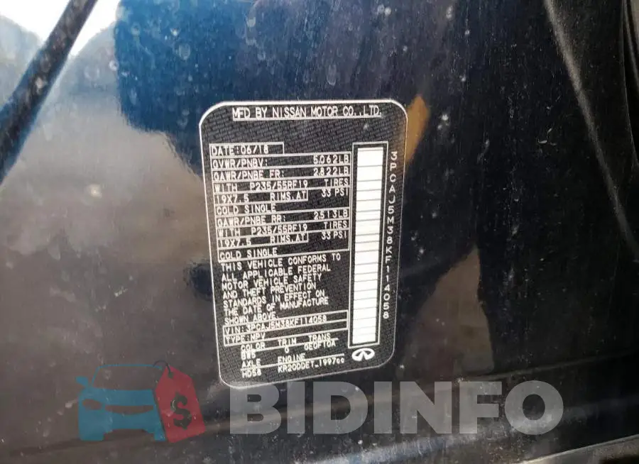 3PCAJ5M38KF114058 Photo# 10