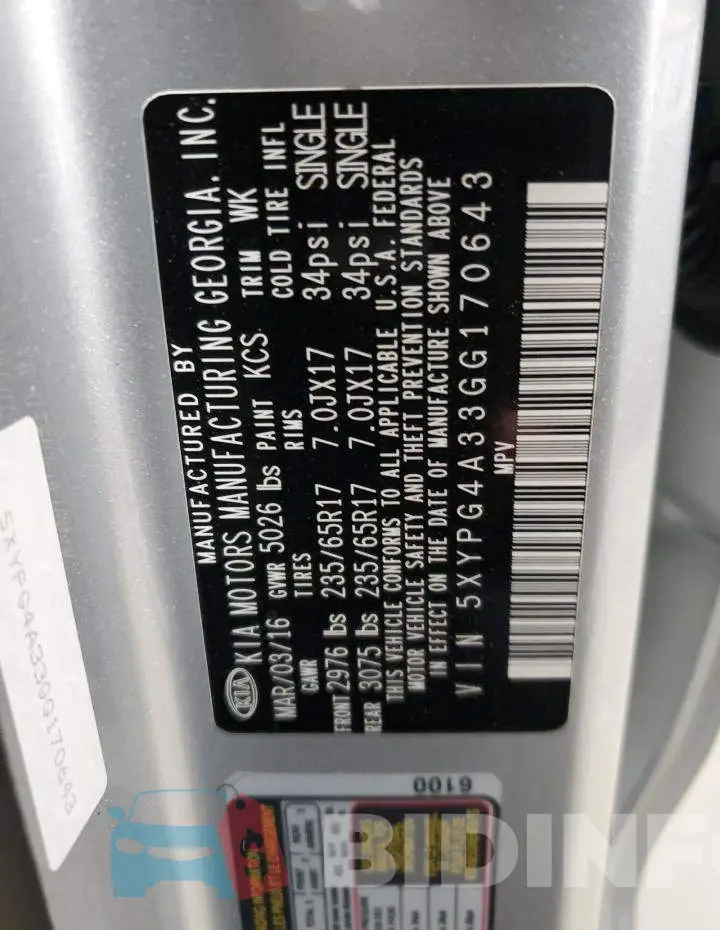 5XYPG4A33GG170643 Photo# 12