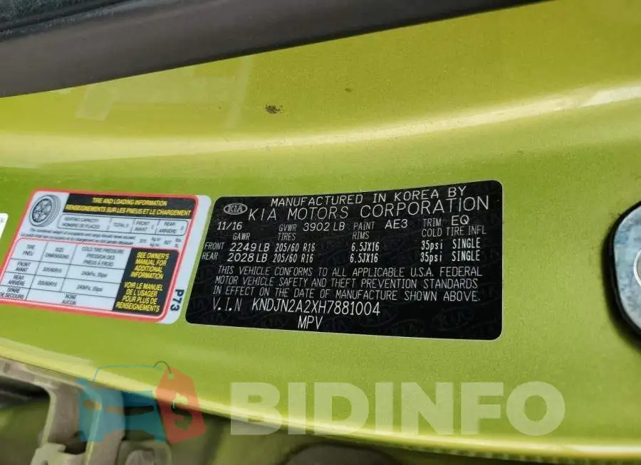 KNDJN2A2XH7881004 Photo# 13