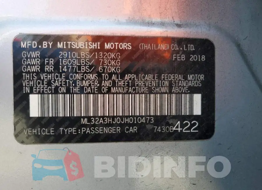ML32A3HJ0JH010473 Photo# 12