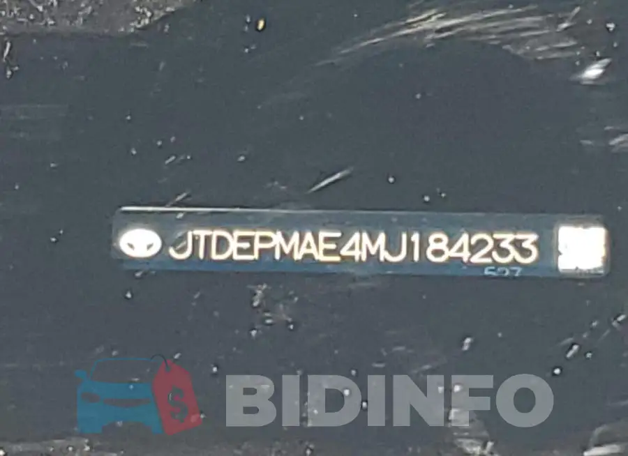 JTDEPMAE4MJ184233 Photo# 13