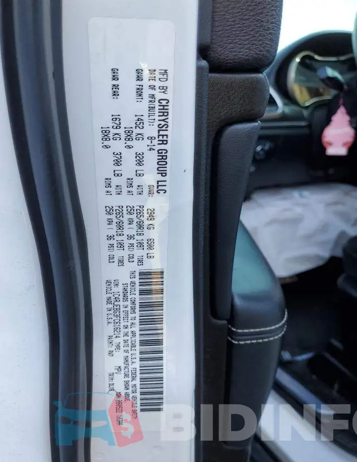 1C4RJEBG3FC616214 Photo# 13