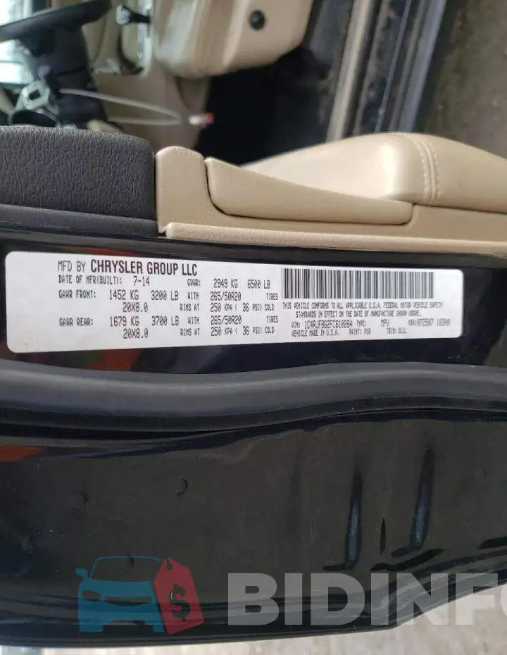 1C4RJFBG2FC610264 Photo# 13