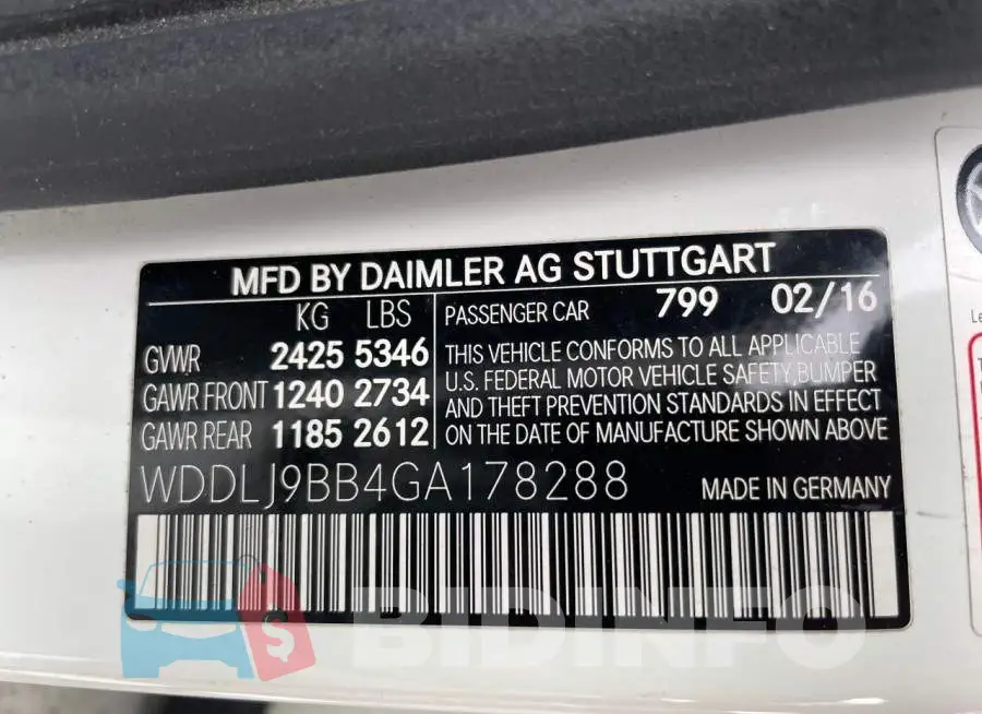 WDDLJ9BB4GA178288 Photo# 10