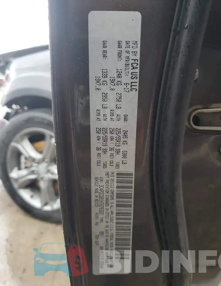 3C4PDCGB1HT676337 Photo# 12