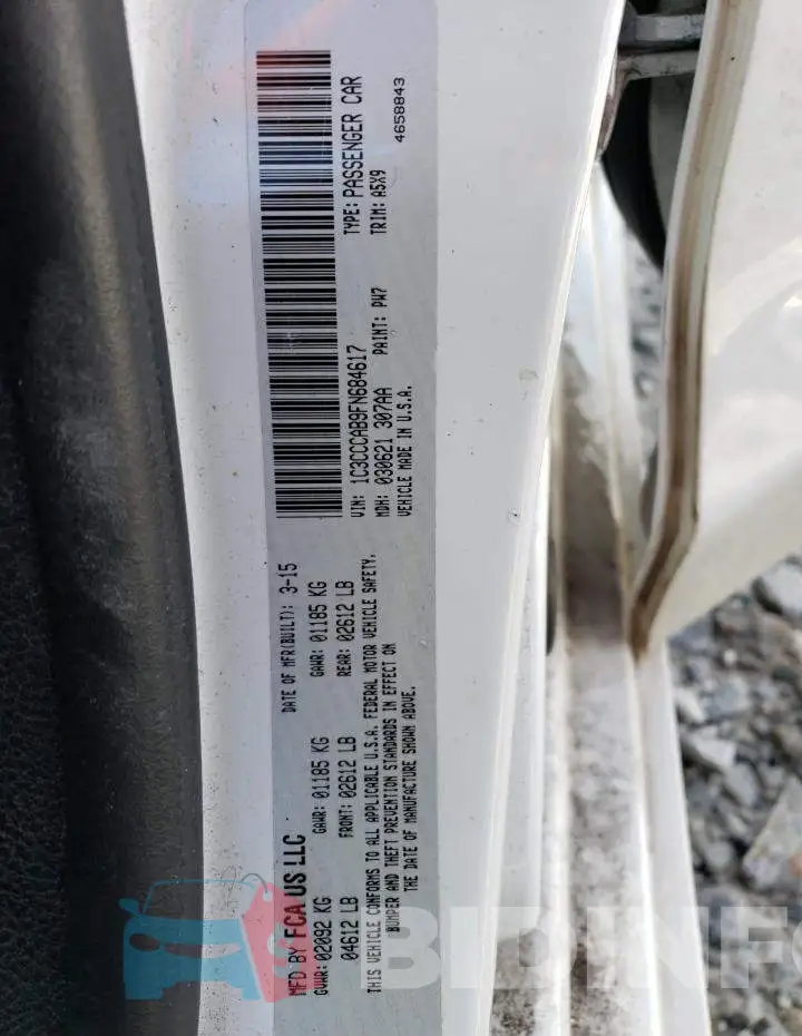 1C3CCCAB9FN684617 Photo# 12