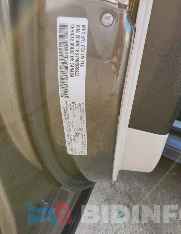 2C4RC1BG7MR539922 Photo# 13