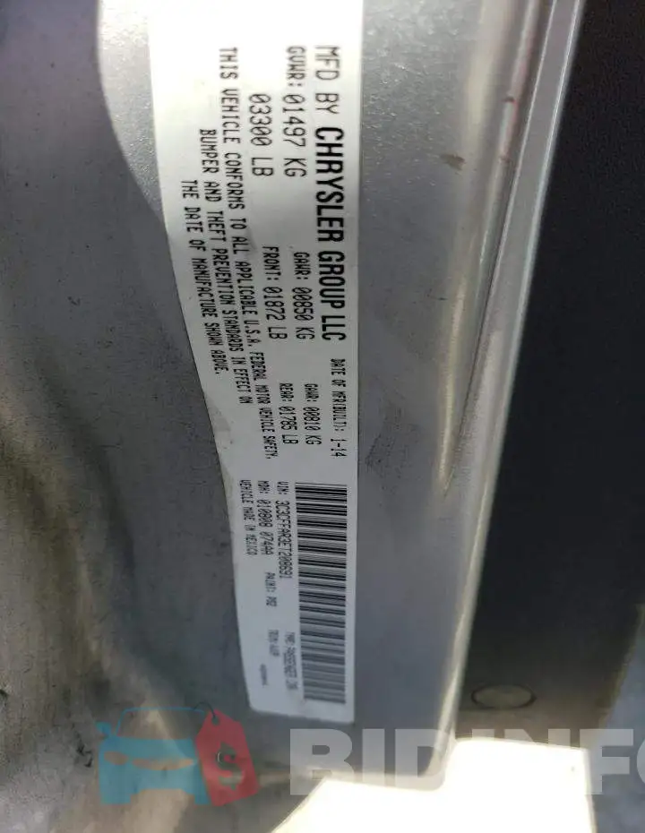 3C3CFFAR3ET208691 Photo# 13