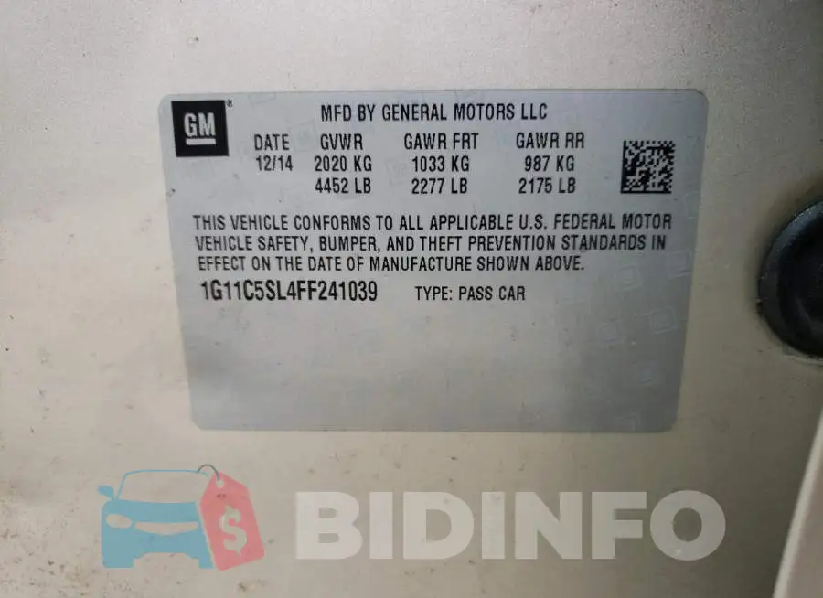 1G11C5SL4FF241039 Photo# 12
